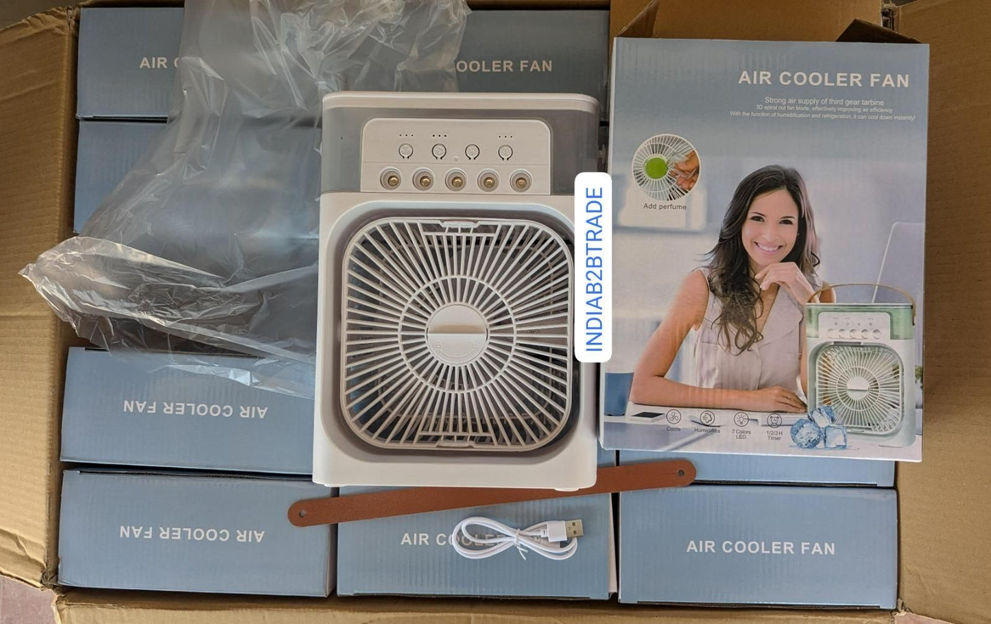 3-in-1 USB Mini Air Cooler Fan